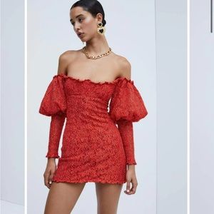 NWT For love and lemons Clarisse dress